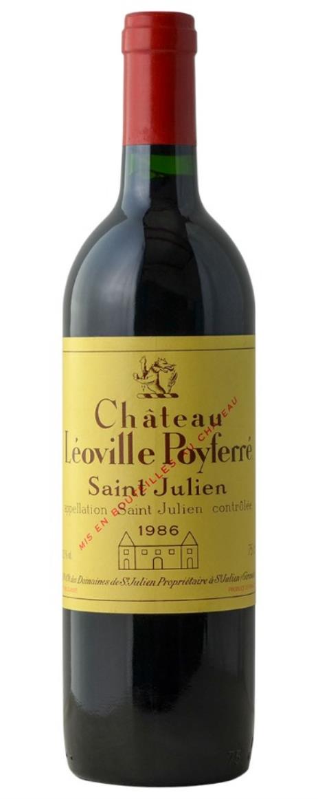 1986 Leoville-Poyferre Bordeaux Blend