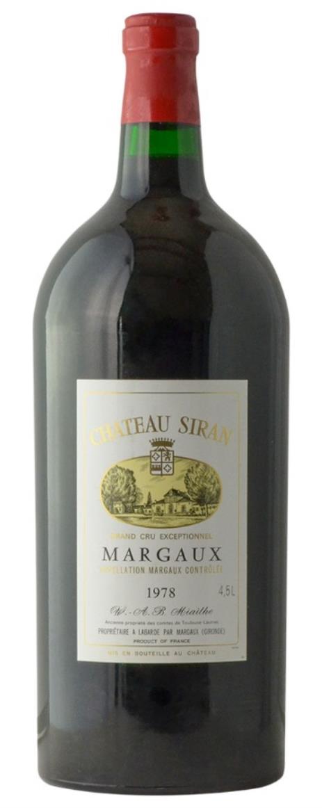 1978 Siran Bordeaux Blend