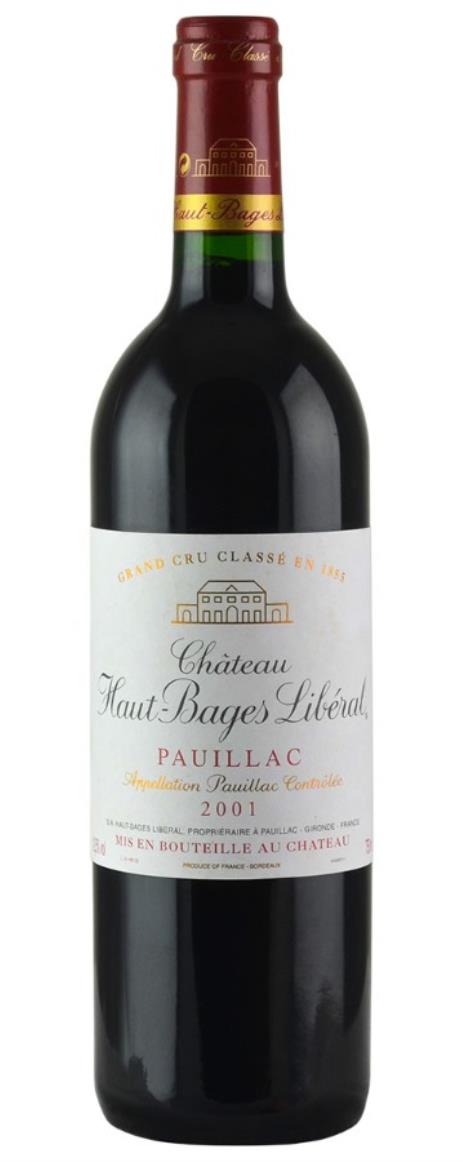 2001 Haut Bages Liberal Bordeaux Blend