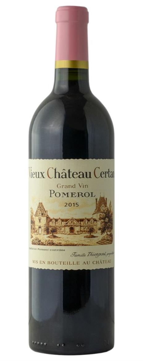 2015 Vieux Chateau Certan Bordeaux Blend