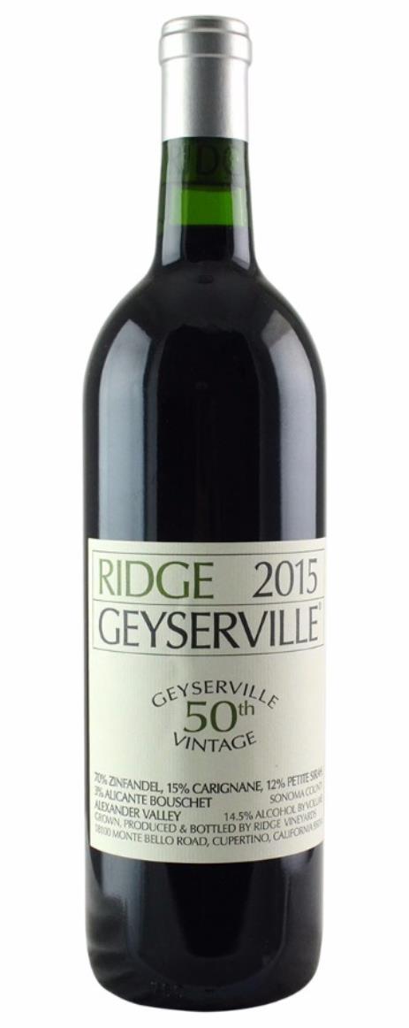 2015 Ridge Geyserville Proprietary Red Wine