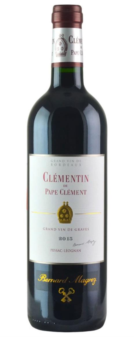 2015 Le Clementin (Pape Clement) Bordeaux Blend