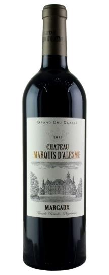 2000 Marquis d'Alesme Becker Bordeaux Blend