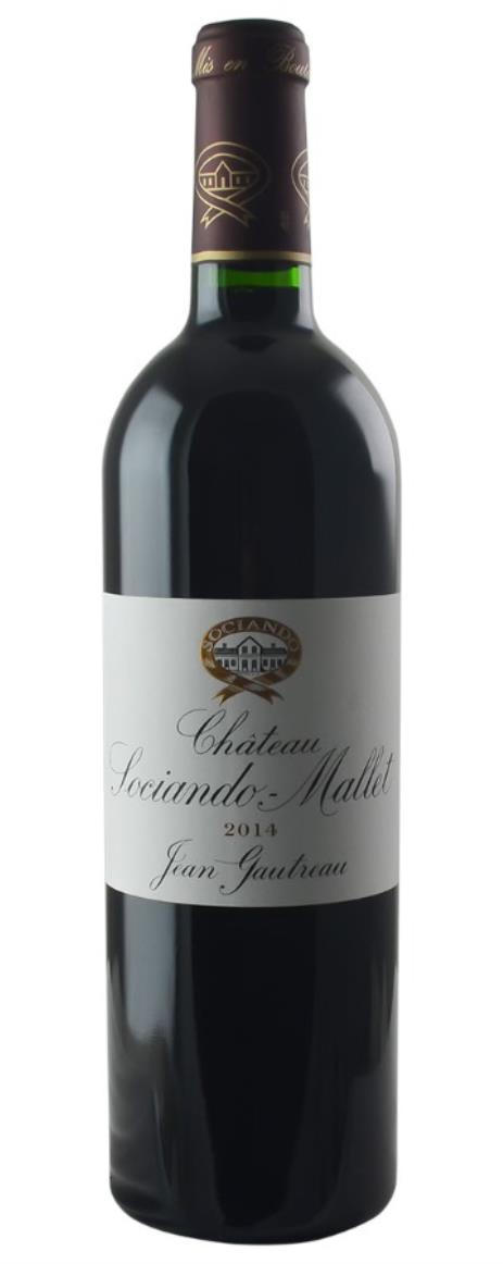 2014 Sociando-Mallet Bordeaux Blend