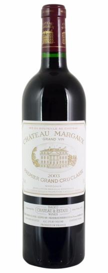 2003 Chateau Margaux Bordeaux Blend