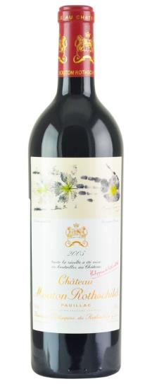 2005 Mouton-Rothschild Bordeaux Blend