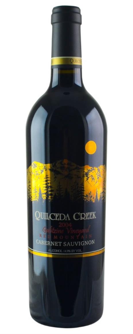 2004 Quilceda Creek Cabernet Sauvignon Galitzine Vineyard