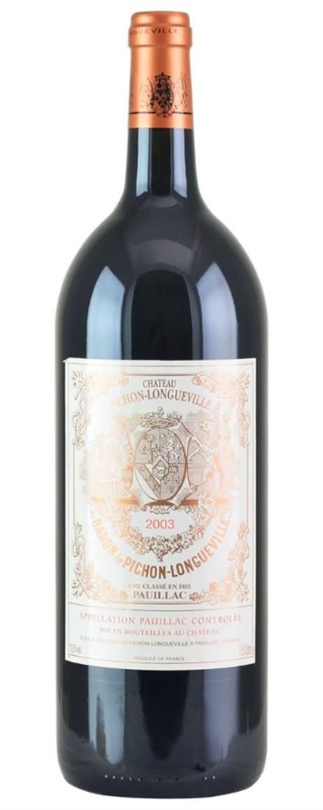 2003 Pichon-Longueville Baron Bordeaux Blend