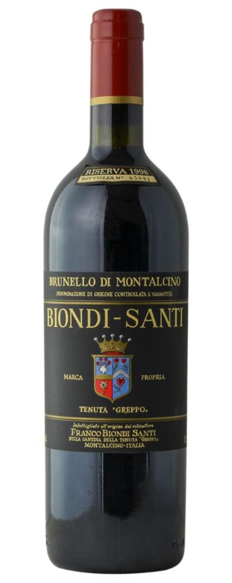 1998 Biondi Santi Brunello di Montalcino Riserva
