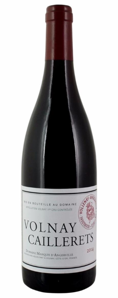 2014 Marquis d'Angerville Volnay Caillerets