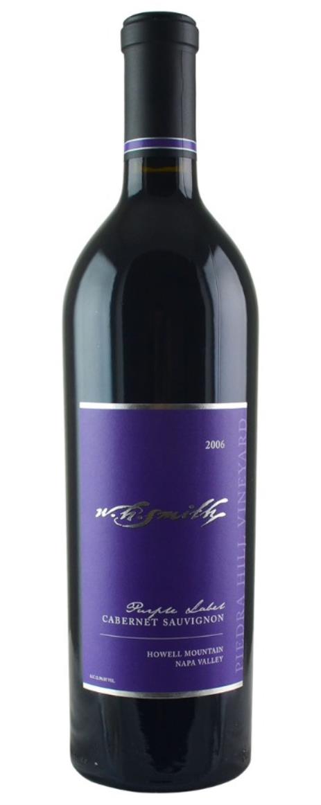 2006 W H Smith Wines Cabernet Sauvignon Purple Label Piedra Hill Vineyard