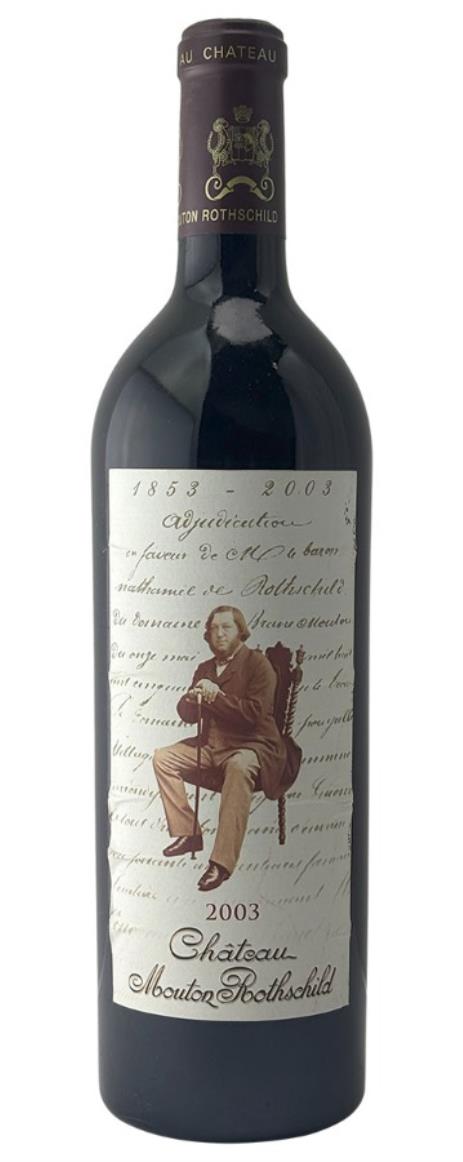 2003 Mouton-Rothschild Bordeaux Blend