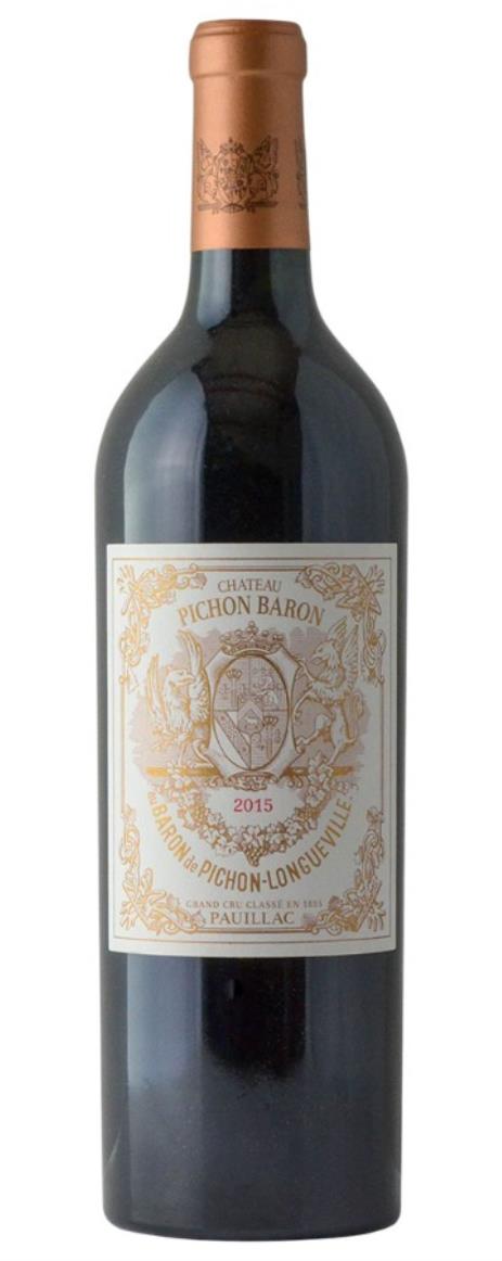 2015 Pichon-Longueville Baron Bordeaux Blend
