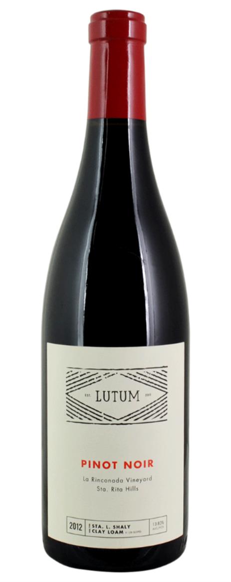 2012 Lutum Rinconada Pinot Noir