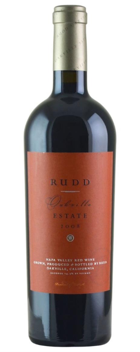 2008 Rudd Vineyards And Winery Oakville Estate Proprietary Red Wine