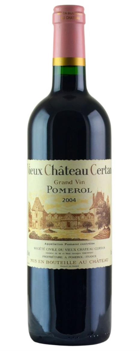2004 Vieux Chateau Certan Bordeaux Blend