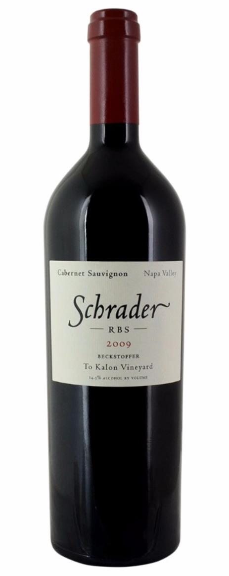 2009 Schrader Cellars Cabernet Sauvignon RBS Beckstoffer To Kalon Vineyard