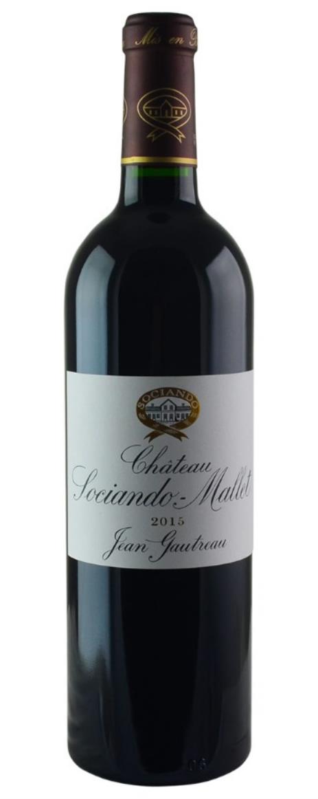 2015 Sociando-Mallet Bordeaux Blend