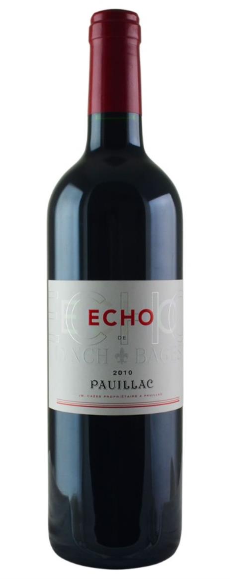2010 Echo de Lynch Bages Bordeaux Blend