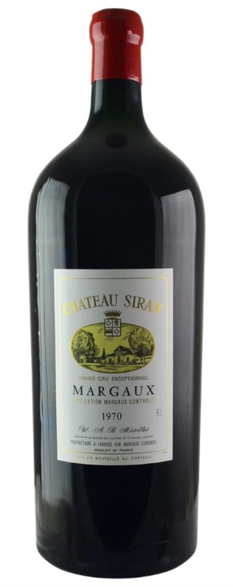 1970 Siran Bordeaux Blend