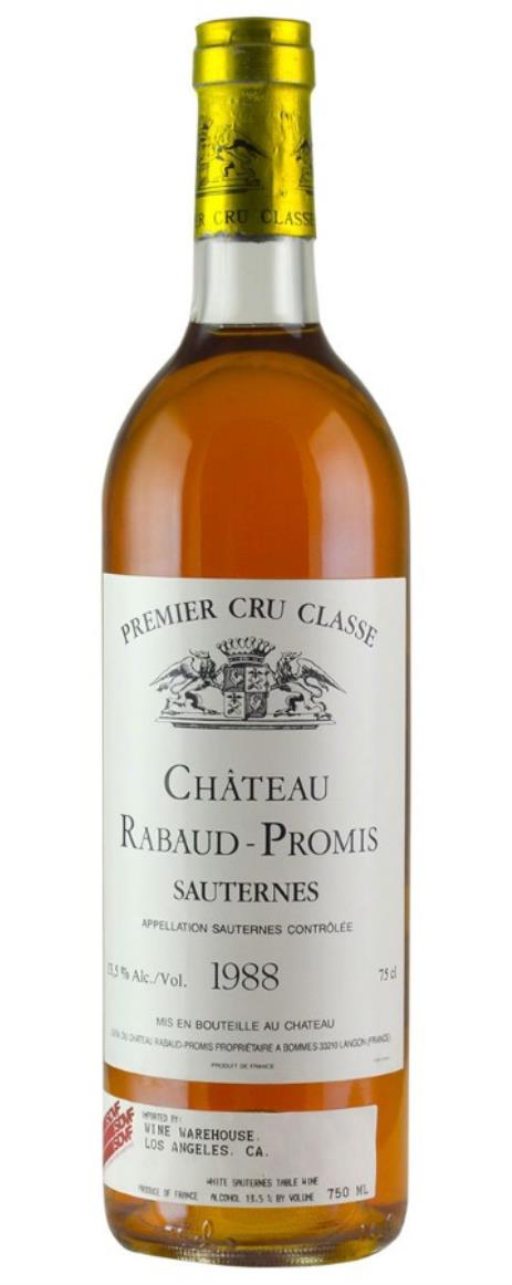 1970 Rabaud-Promis Sauternes Blend