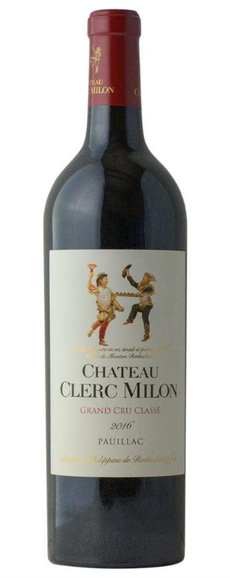 2016 Clerc Milon Bordeaux Blend