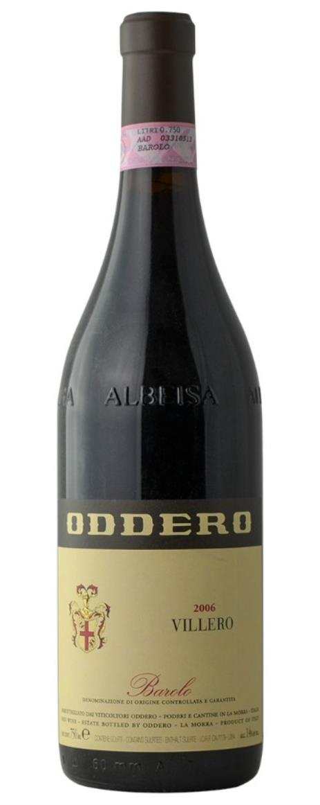 Buy 2006 Oddero Barolo Villero 750ML Online | San Francisco