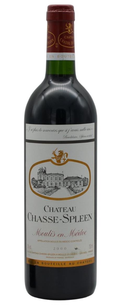 2000 Chasse-Spleen Bordeaux Blend