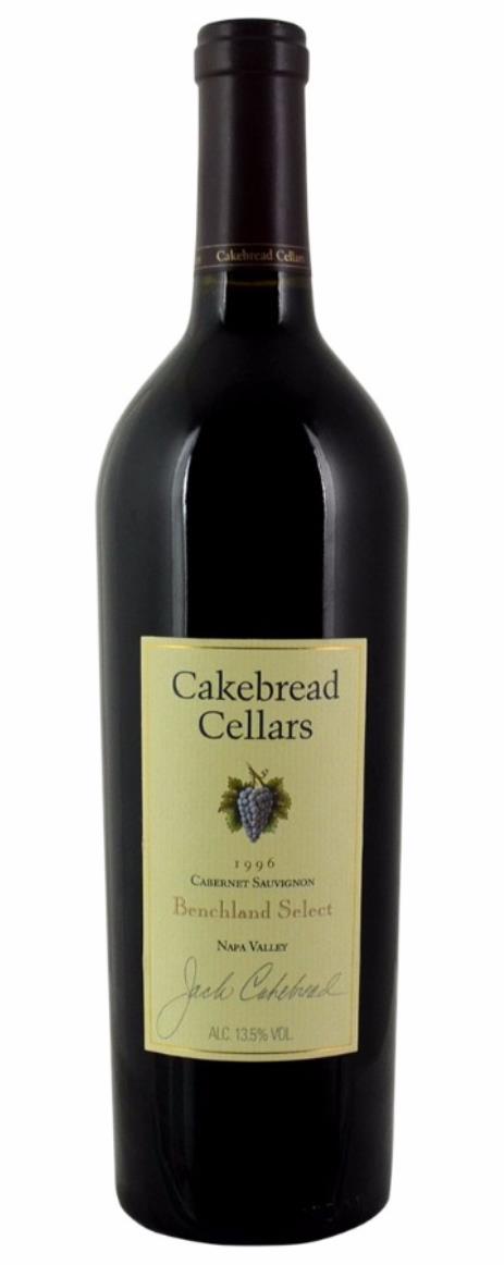 1996 Cakebread Cellars Cabernet Sauvignon Benchland Select