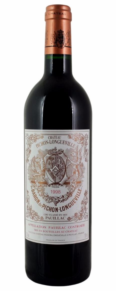 1998 Pichon-Longueville Baron Bordeaux Blend