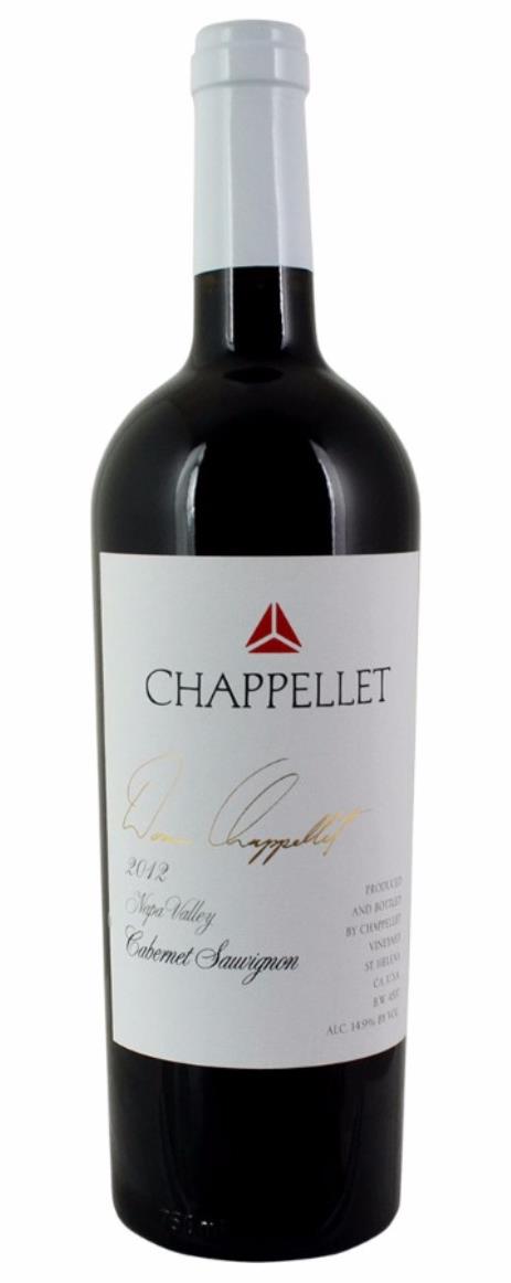 2012 Chappellet Cabernet Sauvignon Signature Napa