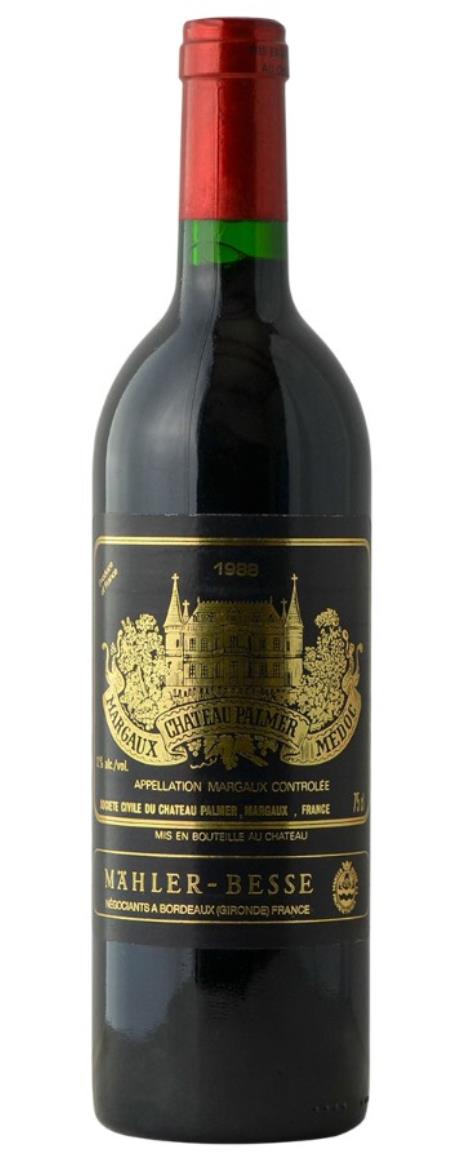 1988 Chateau Palmer Bordeaux Blend