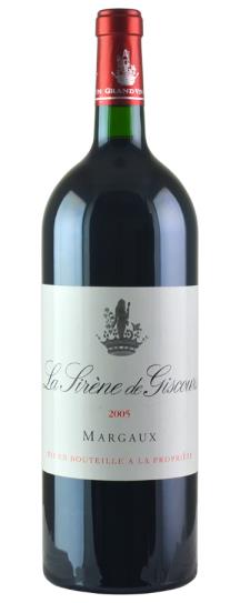 2005 La Sirene de Giscours Bordeaux Blend