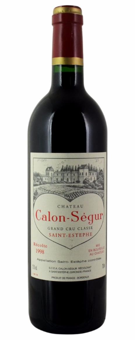 1998 Calon Segur Bordeaux Blend