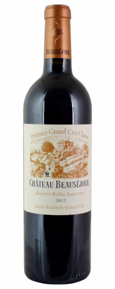 2012 Beausejour (Duffau Lagarrosse) Bordeaux Blend