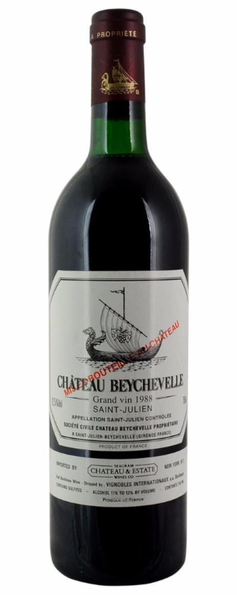 1988 Beychevelle Bordeaux Blend