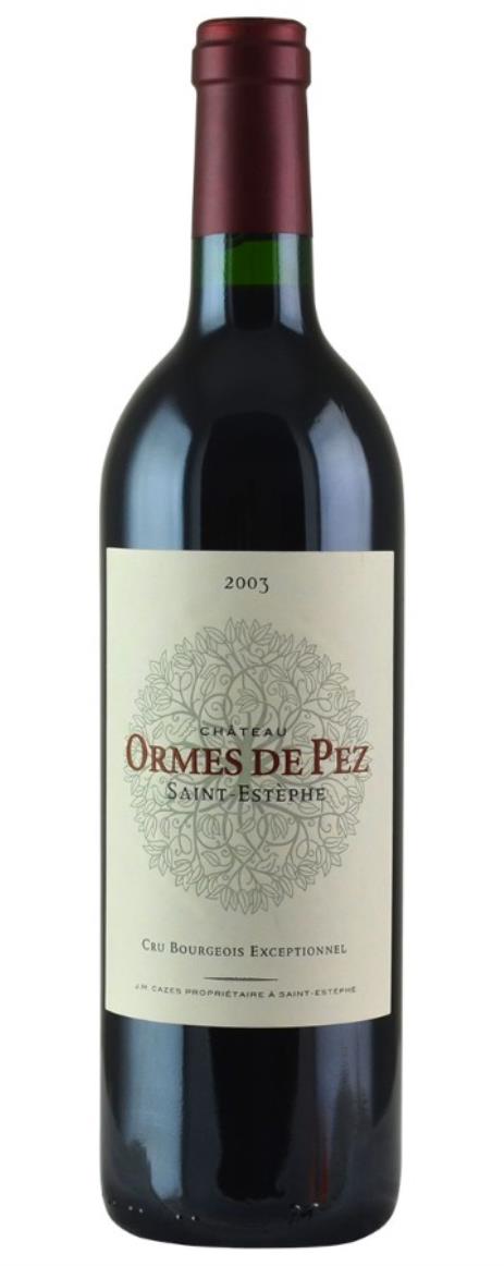 2003 Les Ormes de Pez Bordeaux Blend