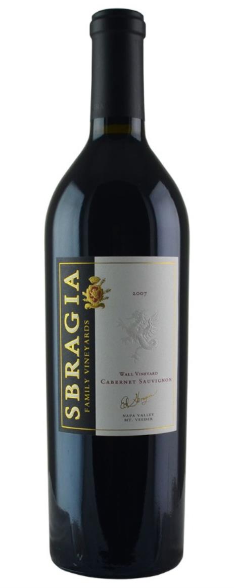 2007 Sbragia Family Vineyards Cabernet Sauvignon Wall Vineyard