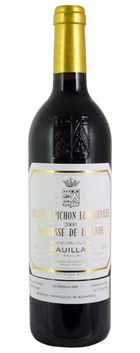 2000 Pichon-Longueville Comtesse de Lalande Bordeaux Blend