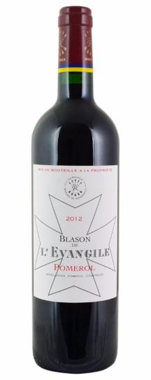 2012 L'Evangile Blason de L'Evangile