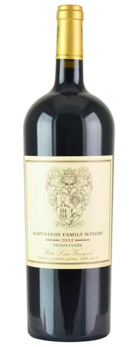 2012 Kapcsandy Family Winery Cabernet Sauvignon Estate Cuvee