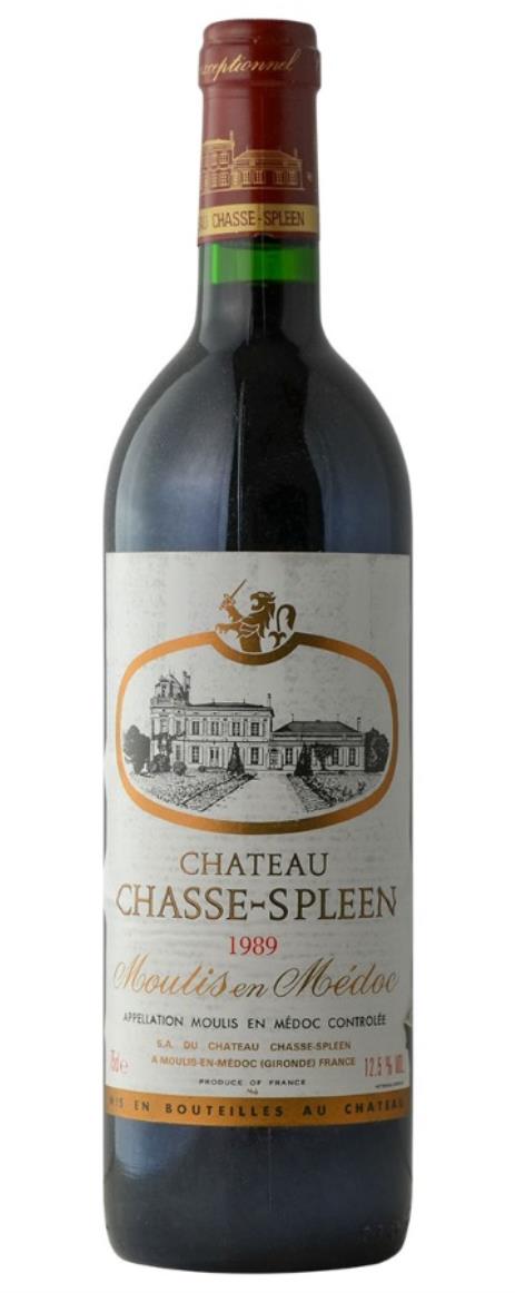 1989 Chasse-Spleen Bordeaux Blend