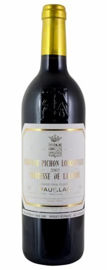 2003 Pichon-Longueville Comtesse de Lalande Bordeaux Blend