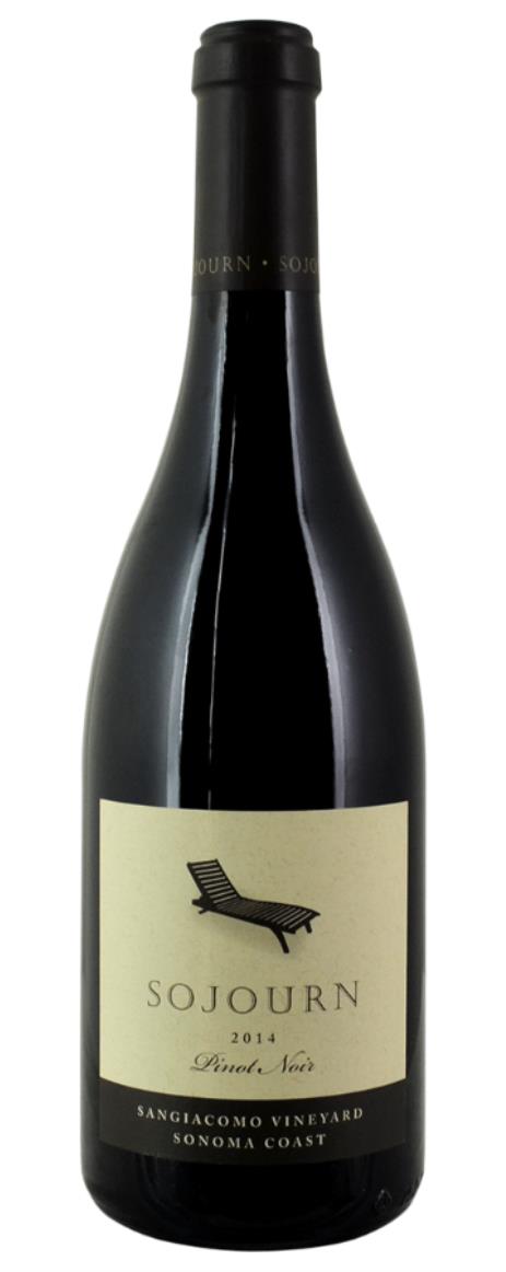 2014 Sojourn Cellars Pinot Noir Sangiacomo Vineyard