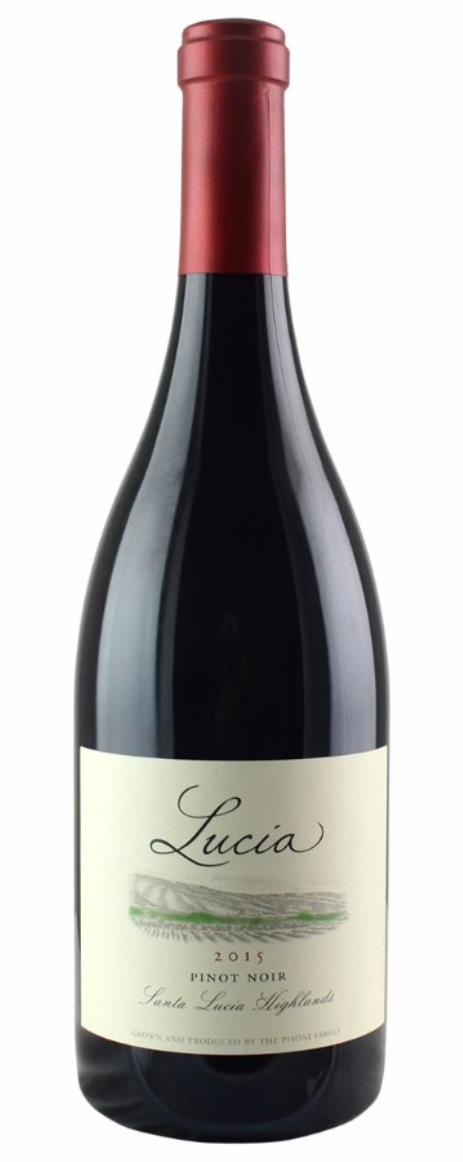 2015 Lucia Vineyards Pinot Noir Santa lucia Highlands
