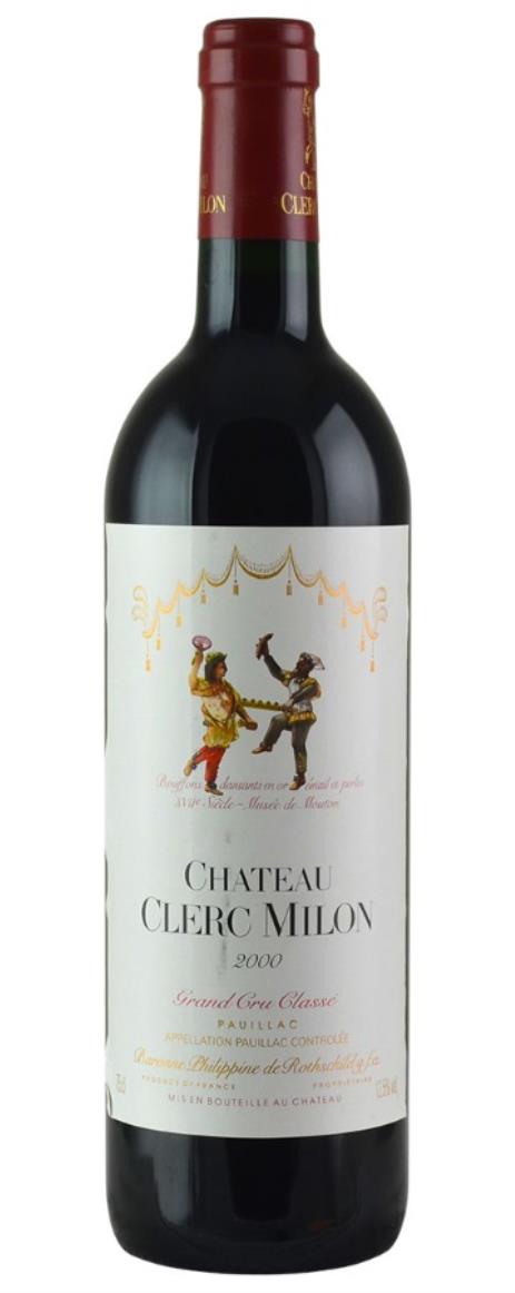 2000 Clerc Milon Bordeaux Blend