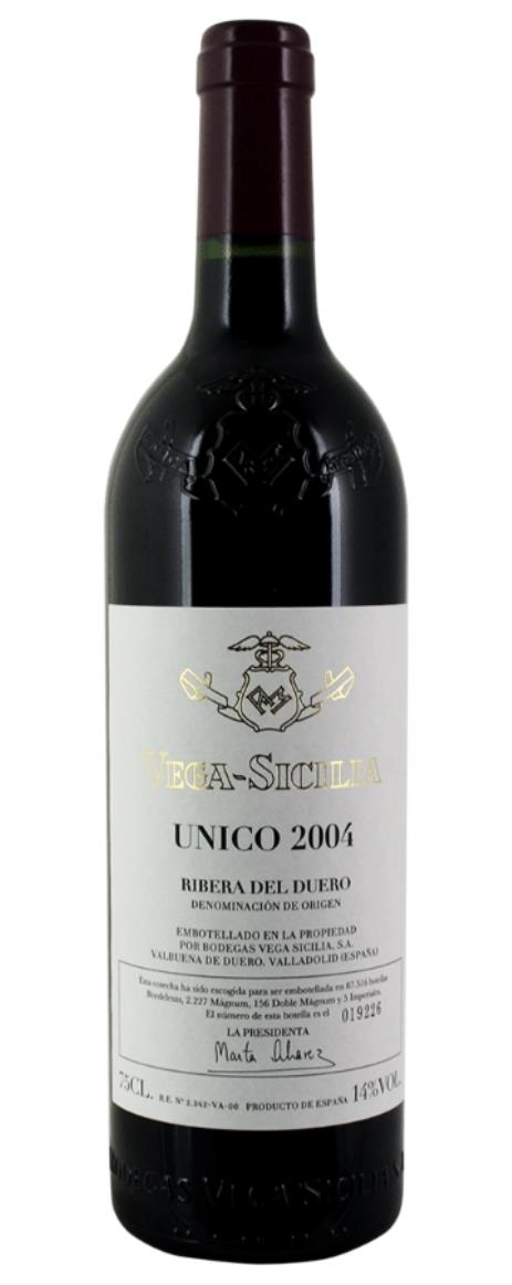 2004 Vega Sicilia Unico