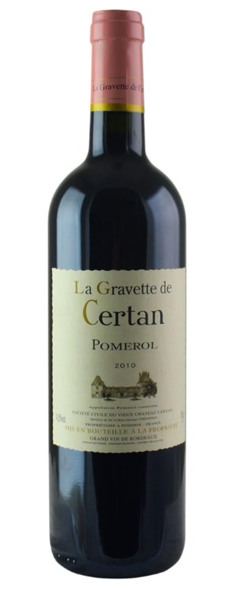 2010 La Gravette de Certan Bordeaux Blend