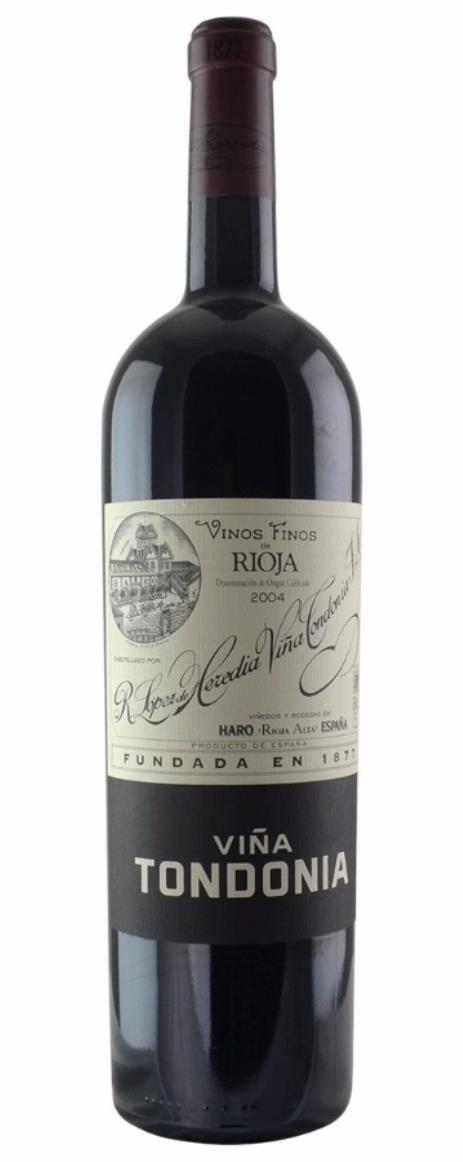 2004 Lopez De Heredia Rioja Vina Tondonia Reserva