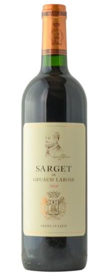 2010 Sarget de Gruaud Larose Bordeaux Blend